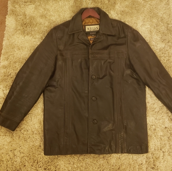 WILSONS LEATHER  M. Julian Jacket With Thinsulate Lining L SIZE - Picture 2 of 10